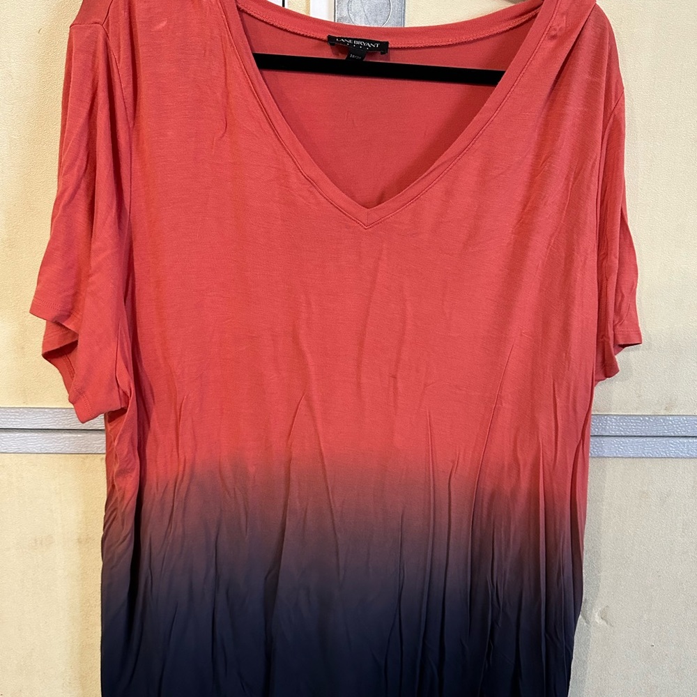 Ombré short sleeve top